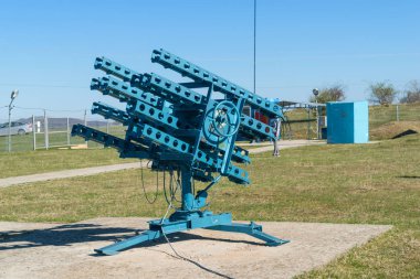 Dolu roketatar içinde ve hailstorm önleme sitesi anti anti