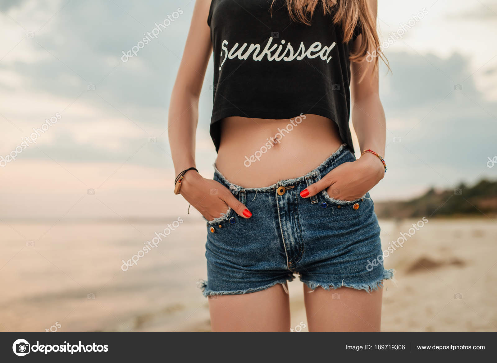 stylish short jeans