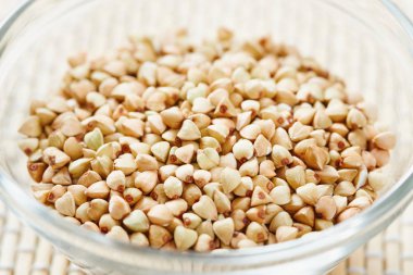 Cam kapta buğday Close-Up