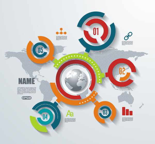 Круговая диаграмма для документов и отчетов для документов, репо
