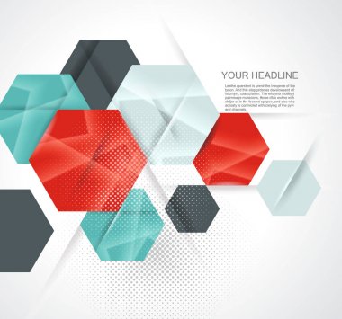 Soyut teknoloji iletişim tasarımı ile altıgen yanarak bahislerin doğru.