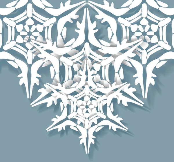 Oude vintage kaart, grange abstracte Kerstmis achtergrond. Vector il — Stockvector