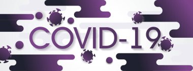 Coronavirus, COVID 19 enfeksiyonu, koronavirüs koruyucu önlemler hakkındaki not. Vektör illüstrasyonu.