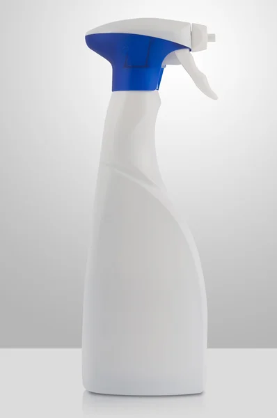 Biały butelka detergentu — Zdjęcie stockowe