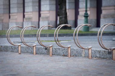 boş Bisiklet şehirde Park