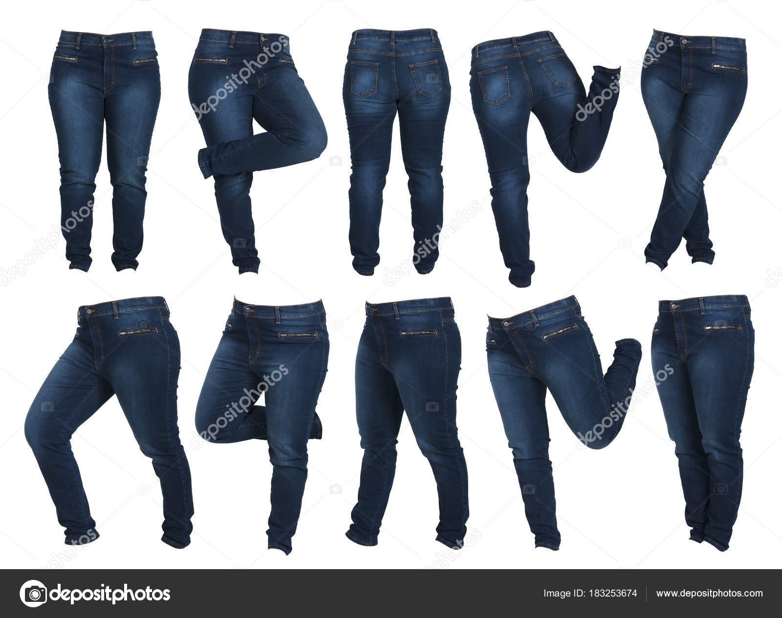 female stock jeans