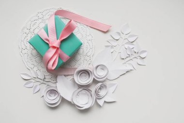 Beyaz peçeteye Hediyelik