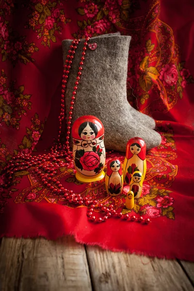 Matryoshka, ryska cultura — Stockfoto