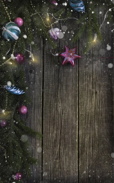 お正月とメリークリスマス。背景 — ストック写真