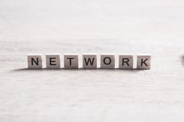 Internet ağ kavramsal kelime 