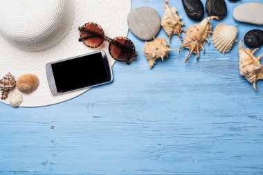 Tatil için yaz nesneleri