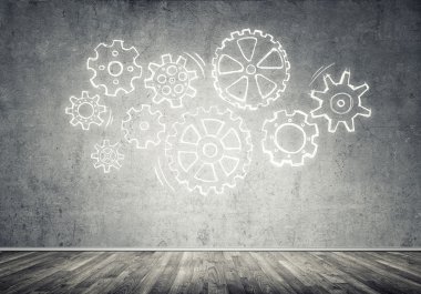 Dişli mekanizması olarak ekip çalışması kavramı