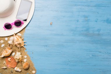 Tatil için yaz nesneleri