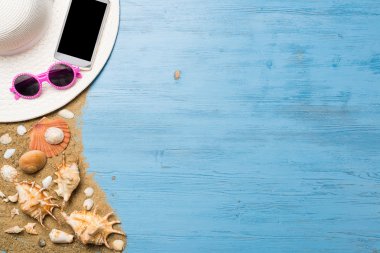 Tatil için yaz nesneleri