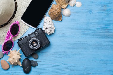 Tatil için yaz nesneleri