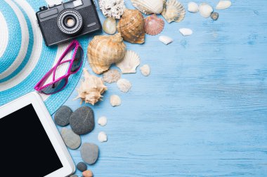 Tatil için yaz nesneleri