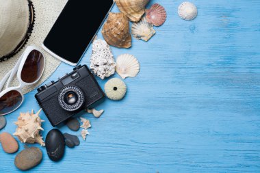 Tatil için yaz nesneleri
