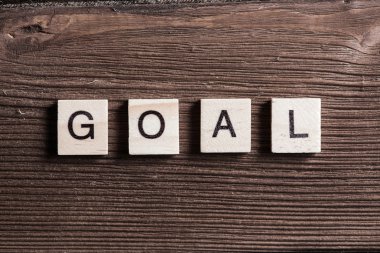 Ahşap unsurları toplanan motivasyon kavramı