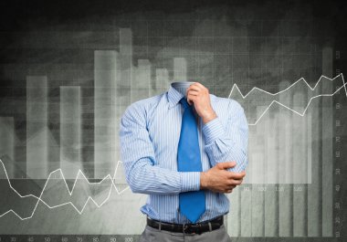 Başsız dalgın işadamı