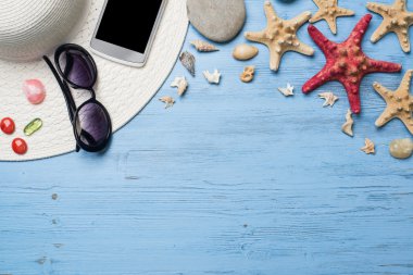 Tatil için yaz nesneleri