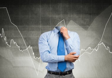 Başsız dalgın işadamı