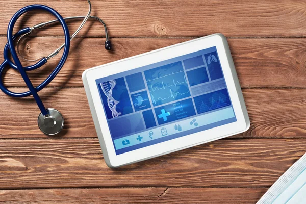 Tecnologías digitales en medicina — Foto de Stock