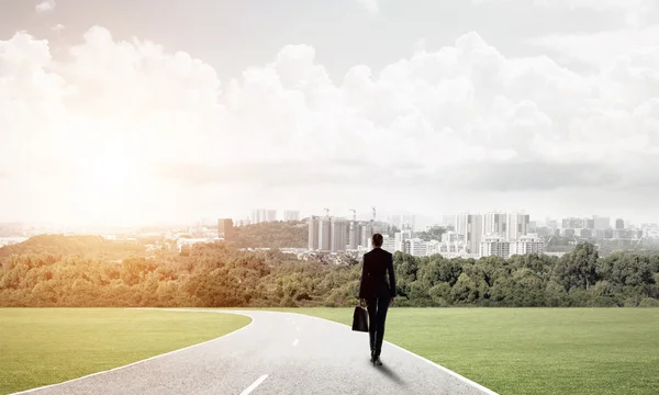 La tua strada verso il successo — Foto Stock