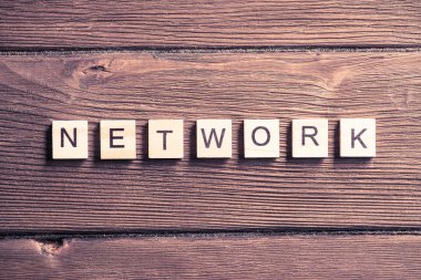 Internet ağ kavramsal kelime