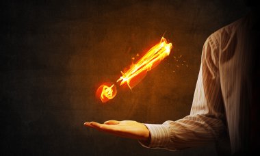 Parlayan ünlem işareti simgesi