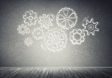 Dişli mekanizması olarak ekip çalışması kavramı