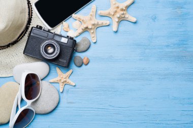 Tatil için yaz nesneleri