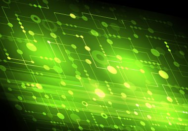 Soyut bağlantı yapısı arka plan