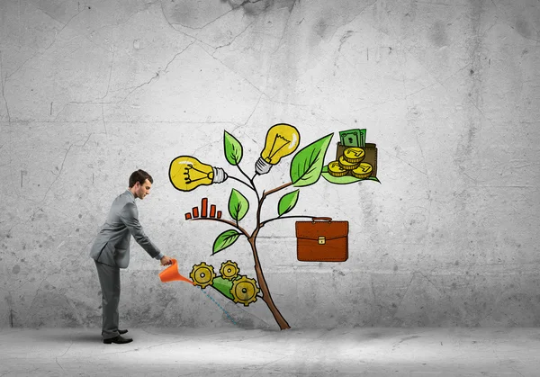 Make your income grow — Stock Photo, Image