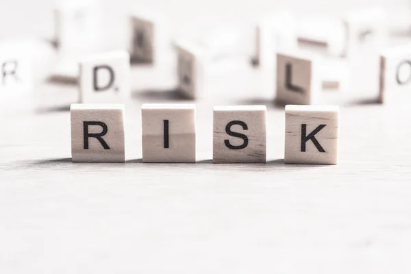 Risk conceptual word — Stock Photo, Image