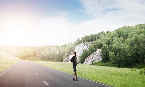 Din väg till framgång — Stockfoto