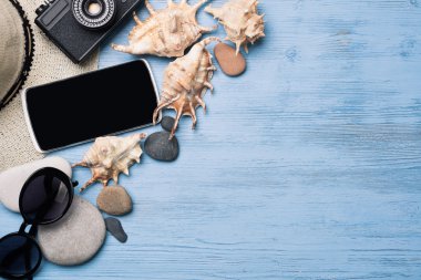 Tatil için yaz nesneleri