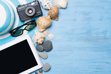 Yaz nesneler için tatil Tema 