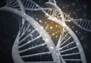 DNA molekülleri arka plan