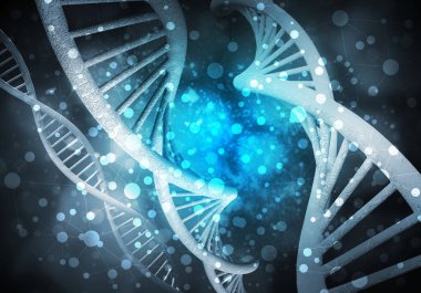 DNA molekülleri arka plan