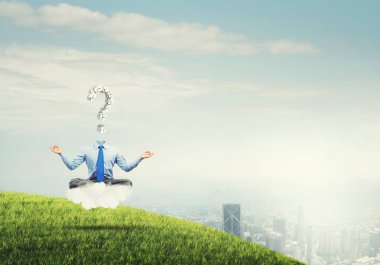 Sakin ol ve çözüm kavramı bulmak