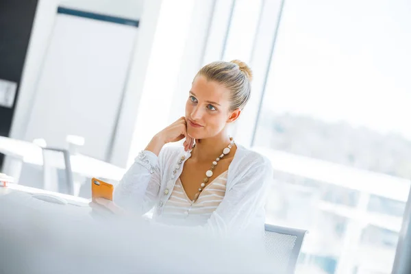 Elegant office worker — Stock Photo, Image