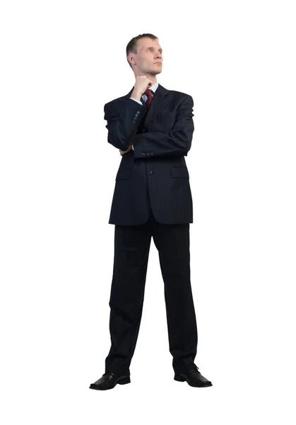 Young thoughtful businessman — Stock Photo, Image