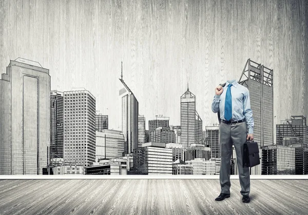 Hombre de profesión de ingeniero — Foto de Stock