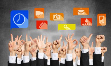 El hareketleri ve simgeler kümesi