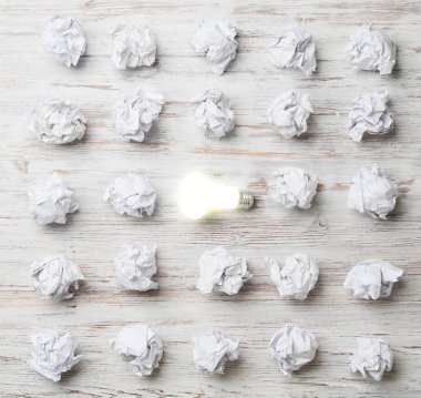 Senin olağanüstü parlak fikir kavramı