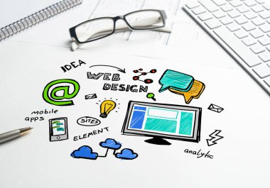 Ağ ortamı arkaplanı