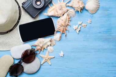Yaz nesneler için tatil Tema 