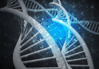 DNA molekülleri arka plan