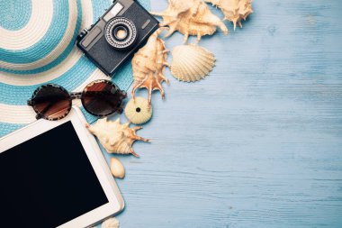 Yaz nesneler için tatil Tema 