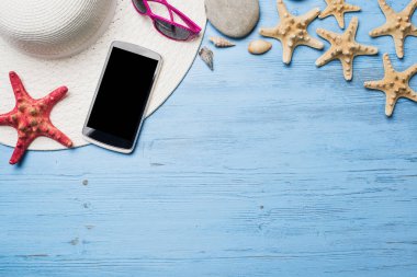 Yaz nesneler için tatil Tema 